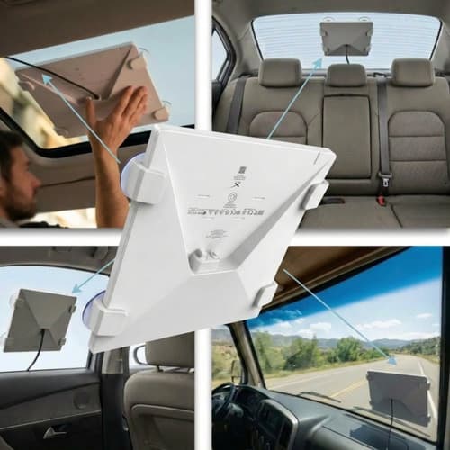 Soporte Starlink Evlo Vidrio Auto Ventosa Sopapa Parabrisa - Miniatura 4