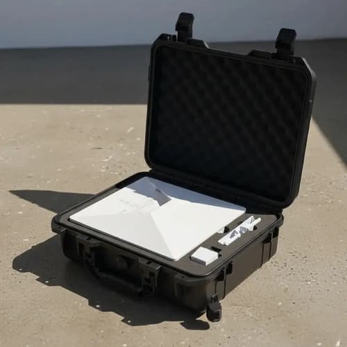 Maletín Valija Starlink Rígido Estanco Pelican Hardcase Case Negro - Miniatura 7
