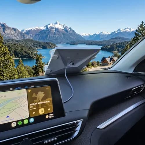 Soporte Starlink Evlo Vidrio Auto Ventosa Sopapa Parabrisa - Miniatura 3