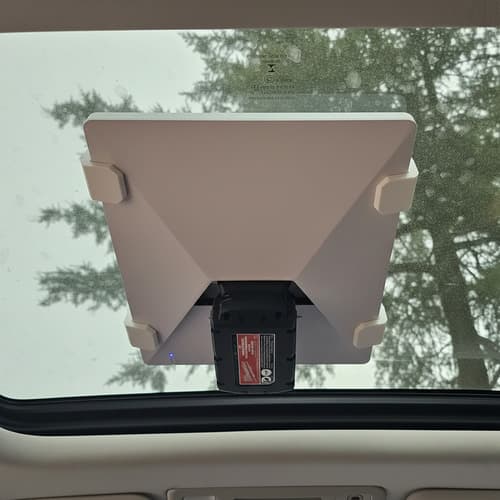 Soporte Starlink Evlo Vidrio Auto Ventosa Sopapa Parabrisa - Miniatura 6