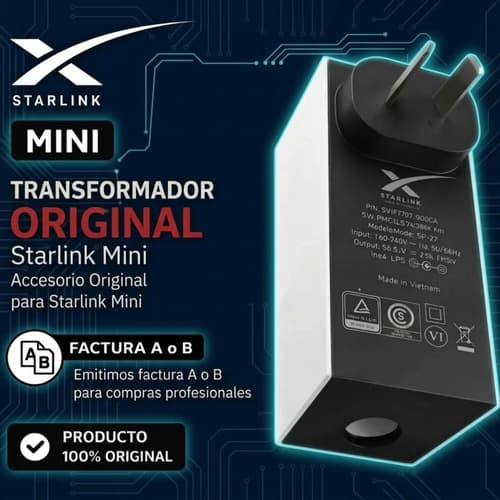 Fuente Transformador Starlink Mini Original - Miniatura 2