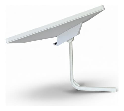 Mensula Soporte Caño Mástil Techo Pared Antena Starlink Mini Blanco - Miniatura 5