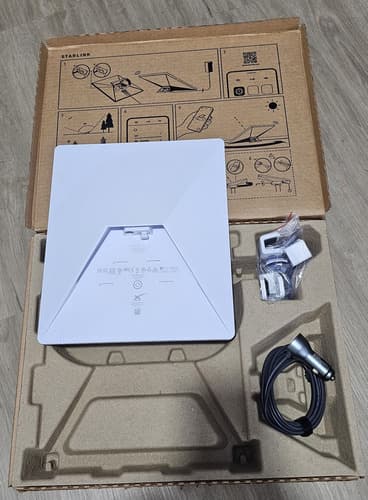 Starlink Mini Itinerante Soporte 4x4 Motorhome  Cable 12/24v - Miniatura 4