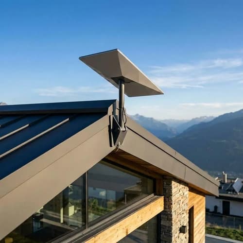Soporte Giratorio Standard Pivot Starlink V4 Gen3 Gris Oscuro - Miniatura 9