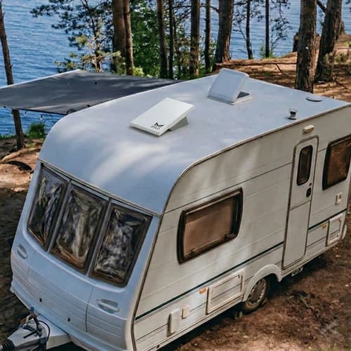 Soporte Protector Magnetico Starlink Mini Auto Techo 4x4 - Miniatura 4