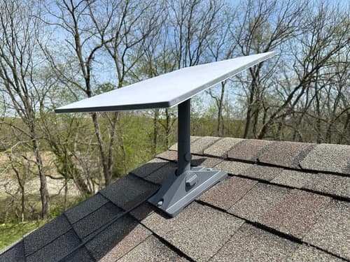 Soporte Original Giratorio Metalico Pivot Starlink V4 Gen 3 Gris Oscuro - Miniatura 12