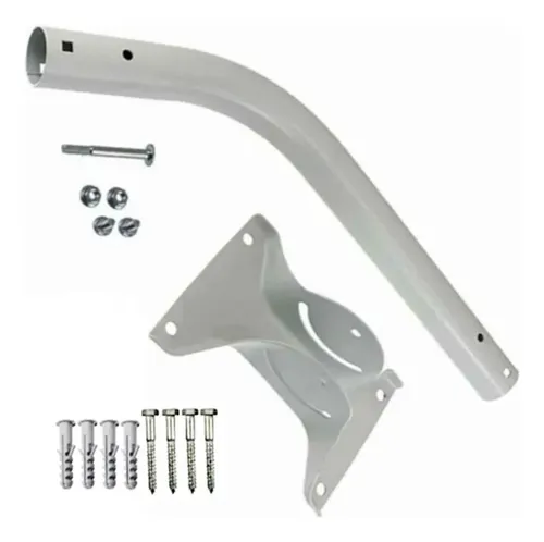 Soporte Mastil Antena Starlink Mini Techo Y Mensula Pared Blanco/gris - Miniatura 8