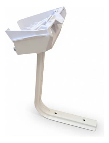 Mensula Soporte Caño Mástil Techo Pared Antena Starlink Mini Blanco - Miniatura 2