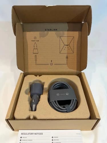 Conector 12/24v Original Cable 5m Starlink Mini Auto Camión - Miniatura 3
