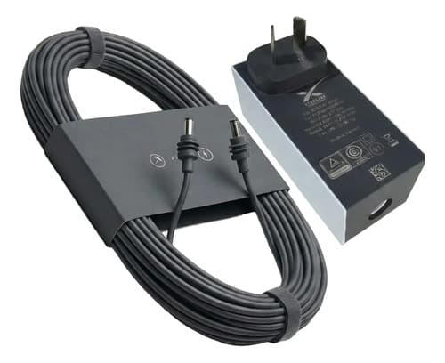 Fuente Transformador 220v Starlink Mini + Cable 15m Original - Miniatura 2